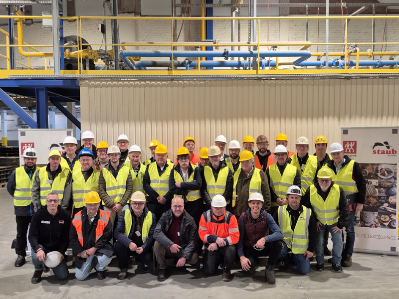 Visite de la société STAUB Fonderie à Merville